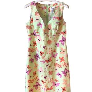 Lilly Pulitzer Butterfly & Flower Sundress